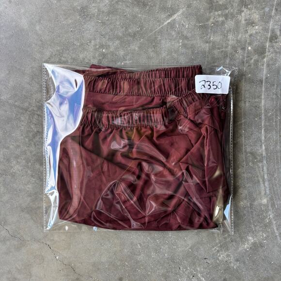 Nike Dri-Fit Flex Training Shorts Men's Large Red Burgundy Drawstring Athletic - Picture 10 of 10